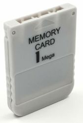PlayStation 1 carte mémoire